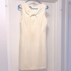 Cream MIDI Dress